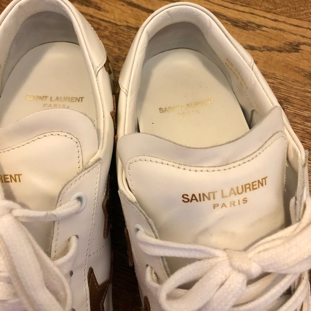 COURT CLASSIC GOLDEN METALLIC CALIFORNIA SNEAKERS - Picture 4 of 6
